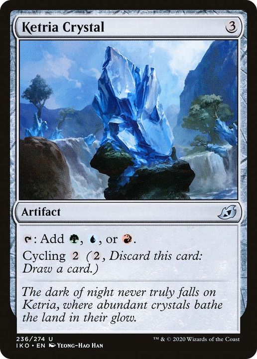 Ketria Crystal in the group Magic the Gathering / Types / Artifacts / Artifact at Proxyprinters.com (45843)