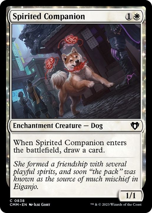 Spirited Companion in the group Magic the Gathering / Sets / Commander Masters at Proxyprinters.com (45866)