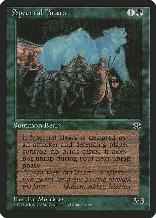 Spectral Bears in the group Magic the Gathering / Sets / Homelands at Proxyprinters.com (45891)