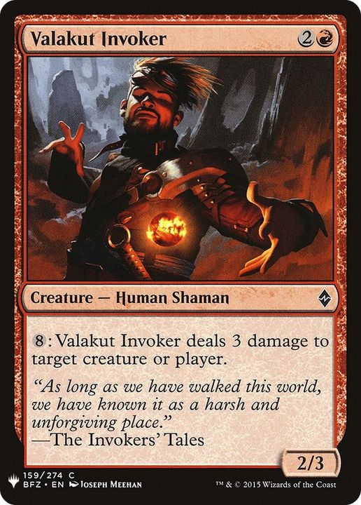 Valakut Invoker in the group Magic the Gathering / Sets / The List at Proxyprinters.com (45892)