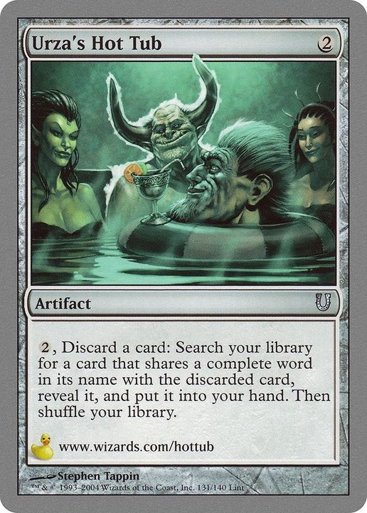 Urza's Hot Tub in the group Magic the Gathering / Types / Artifacts / Artifact at Proxyprinters.com (45899)