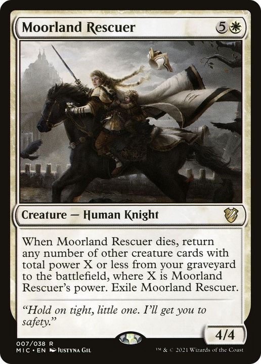 Moorland Rescuer in the group Magic the Gathering / Types / Creatures / Human at Proxyprinters.com (4591)