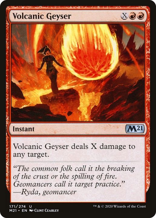 Volcanic Geyser in the group Magic the Gathering / Types / Colors / Red at Proxyprinters.com (45919)