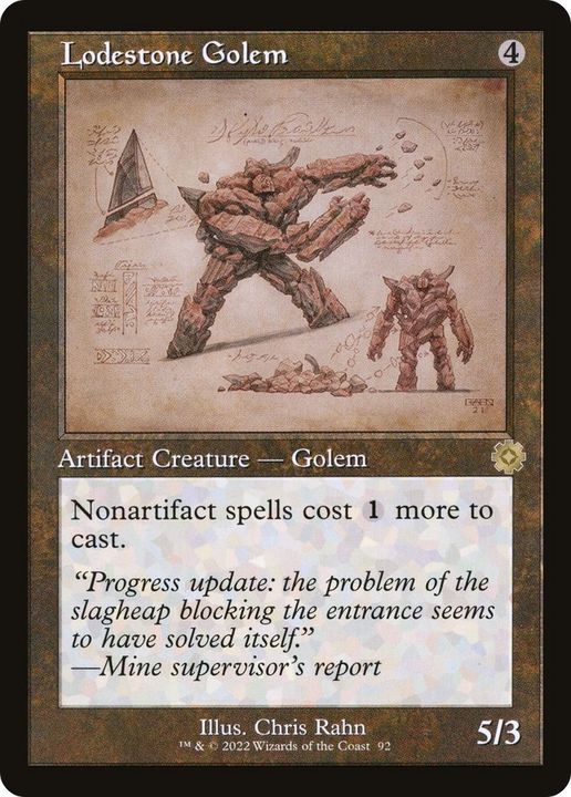 Lodestone Golem in the group Magic the Gathering / Types / Colors / Colorless at Proxyprinters.com (45920)