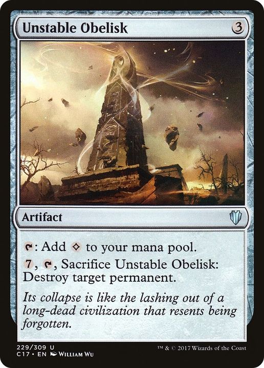 Unstable Obelisk in the group Advanced search at Proxyprinters.com (45923)