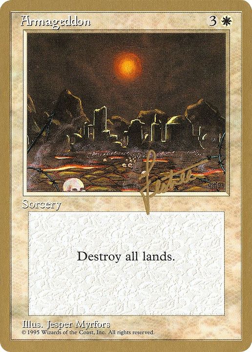 Armageddon in the group Magic the Gathering / Types / Colors / White at Proxyprinters.com (45936)