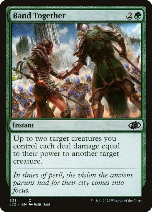 Band Together in the group Magic the Gathering / Types / Colors / Green at Proxyprinters.com (45939)