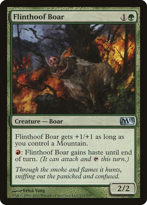 Flinthoof Boar in the group Magic the Gathering / Types / Colors / Green at Proxyprinters.com (45945)