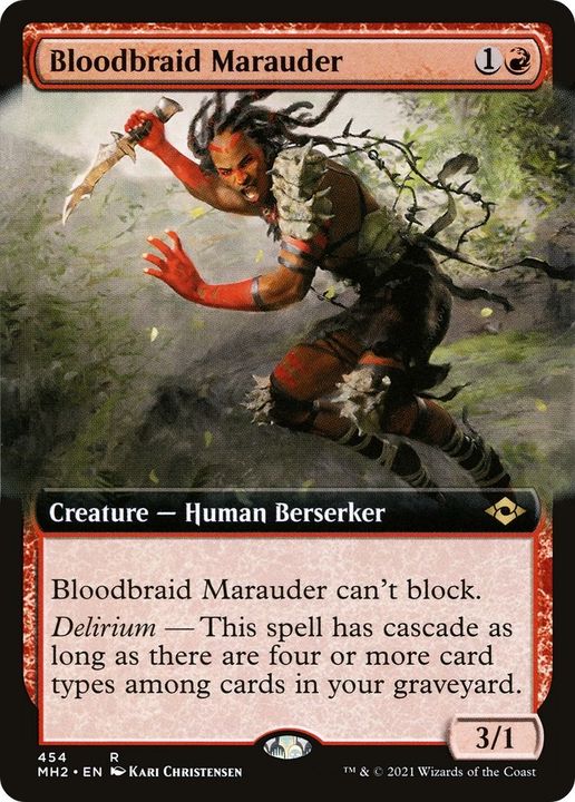 Bloodbraid Marauder in the group Magic the Gathering / Types / Creatures / Human at Proxyprinters.com (45949)