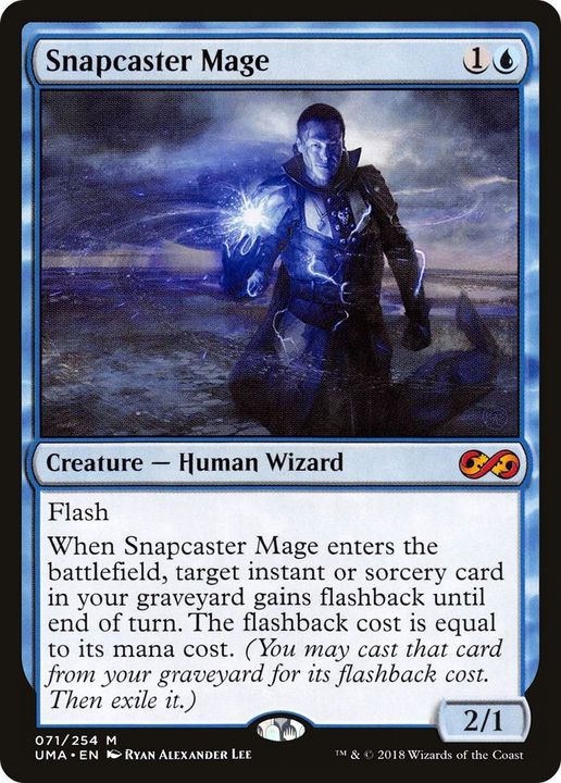 Snapcaster Mage in the group Magic the Gathering / Types / Creatures / Wizard at Proxyprinters.com (45959)