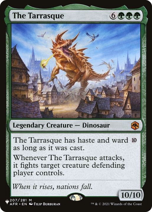 The Tarrasque in the group Magic the Gathering / Types / Colors / Green at Proxyprinters.com (45968)