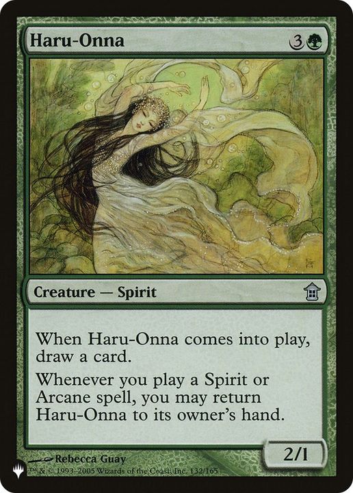 Haru-Onna in the group Magic the Gathering / Types / Colors / Green at Proxyprinters.com (45996)