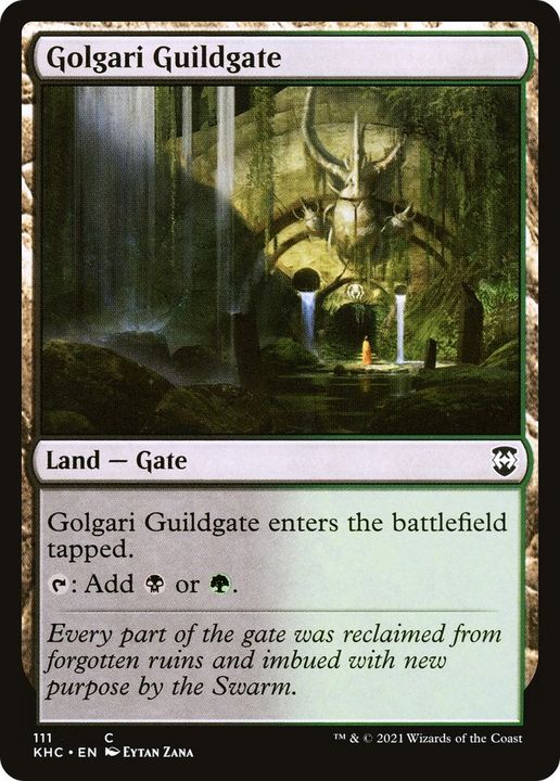 Golgari Guildgate in the group Magic the Gathering / Types / Colors / Colorless at Proxyprinters.com (46000)