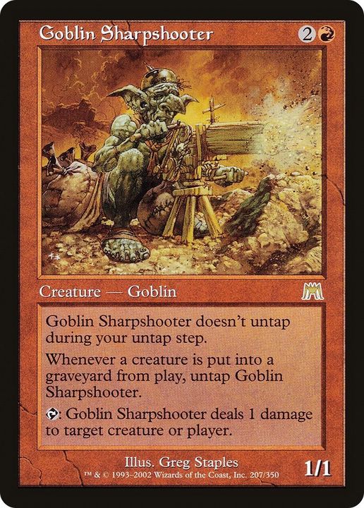 Goblin Sharpshooter in the group Magic the Gathering / Types / Creatures / Goblin at Proxyprinters.com (46009)