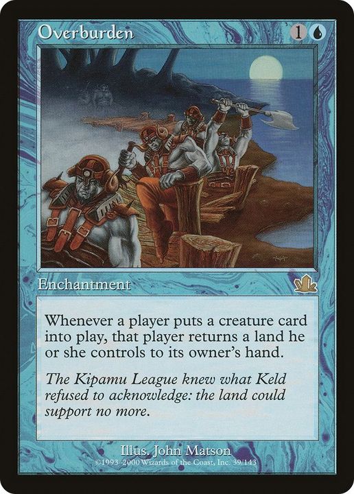 Overburden in the group Magic the Gathering / Singles at Proxyprinters.com (46018)