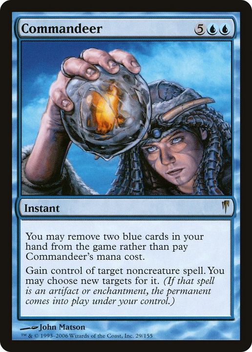 Commandeer in the group Magic the Gathering / Types / Colors / Blue at Proxyprinters.com (46020)