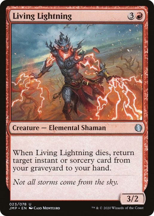 Living Lightning in the group Magic the Gathering / Sets / Jumpstart at Proxyprinters.com (46047)