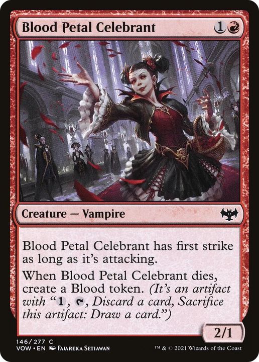 Blood Petal Celebrant in the group Magic the Gathering / Types / Colors / Red at Proxyprinters.com (4611)