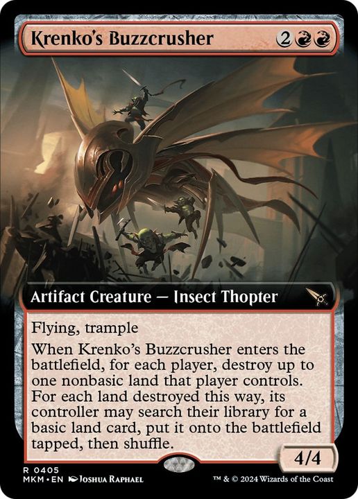 Krenko's Buzzcrusher in the group Magic the Gathering / Singles at Proxyprinters.com (46127)