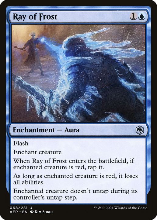 Ray of Frost in the group Magic the Gathering / Types / Colors / Blue at Proxyprinters.com (46160)