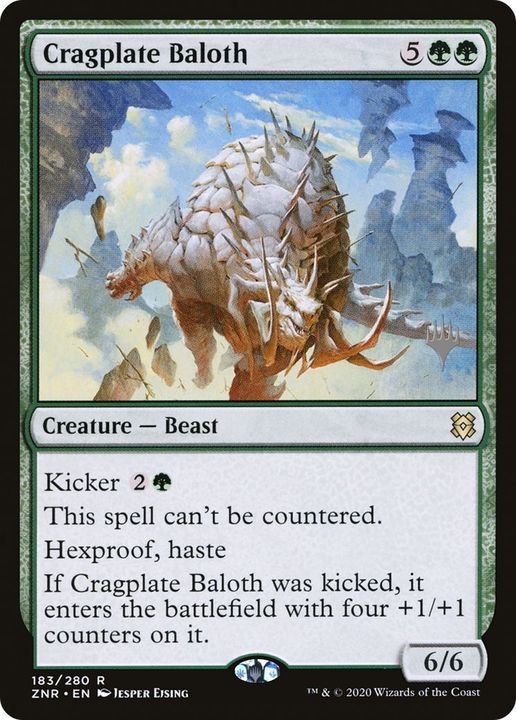 Cragplate Baloth in the group Magic the Gathering / Types / Colors / Green at Proxyprinters.com (46172)