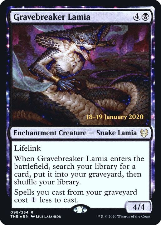 Gravebreaker Lamia in the group Magic the Gathering / Sets / Theros Beyond Death Promos at Proxyprinters.com (462)