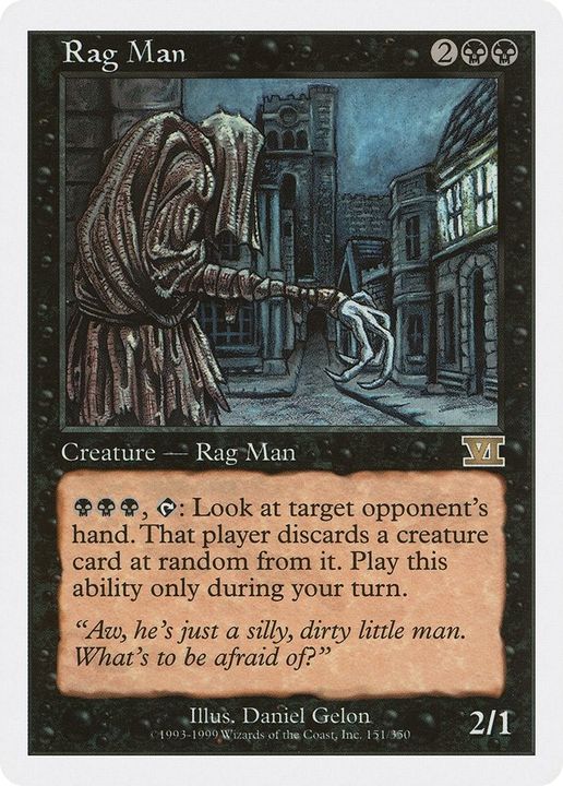 Rag Man in the group Magic the Gathering / Types / Creatures / Human at Proxyprinters.com (46208)