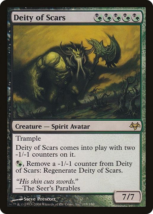 Deity of Scars in the group Advanced search at Proxyprinters.com (46210)