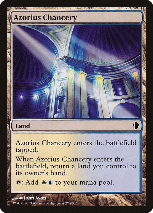 Azorius Chancery in the group Magic the Gathering / Types / Colors / Colorless at Proxyprinters.com (46216)