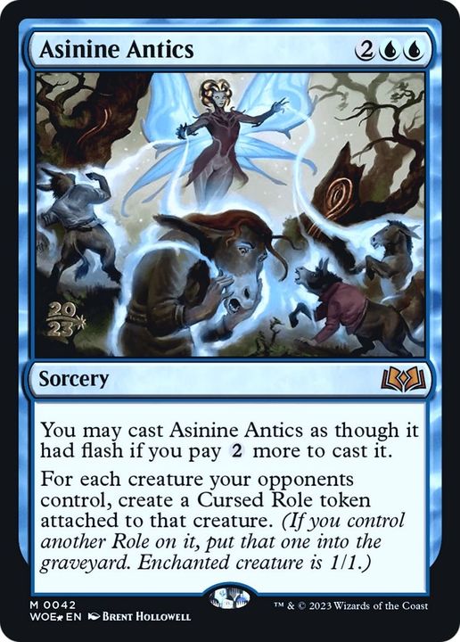 Asinine Antics in the group Magic the Gathering / Types / Colors / Blue at Proxyprinters.com (46243)