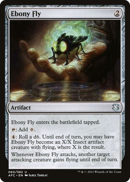 Ebony Fly in the group Magic the Gathering / Types / Artifacts / Artifact at Proxyprinters.com (46252)