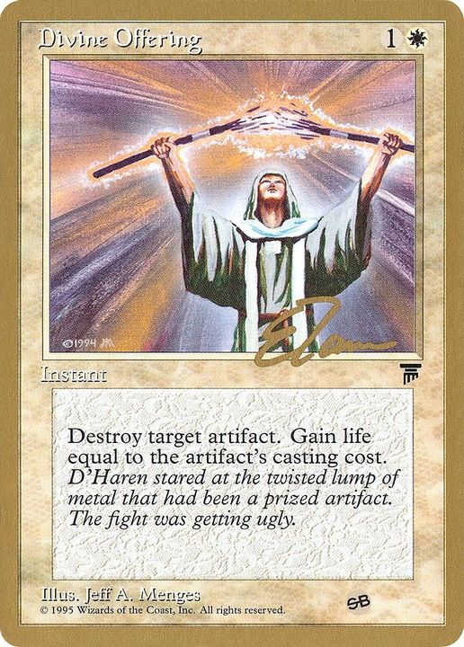 Divine Offering in the group Magic the Gathering / Sets / Pro Tour Collector Set at Proxyprinters.com (46300)