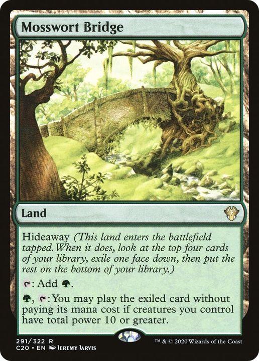 Mosswort Bridge in the group Magic the Gathering / Sets / Commander 2020 at Proxyprinters.com (46316)