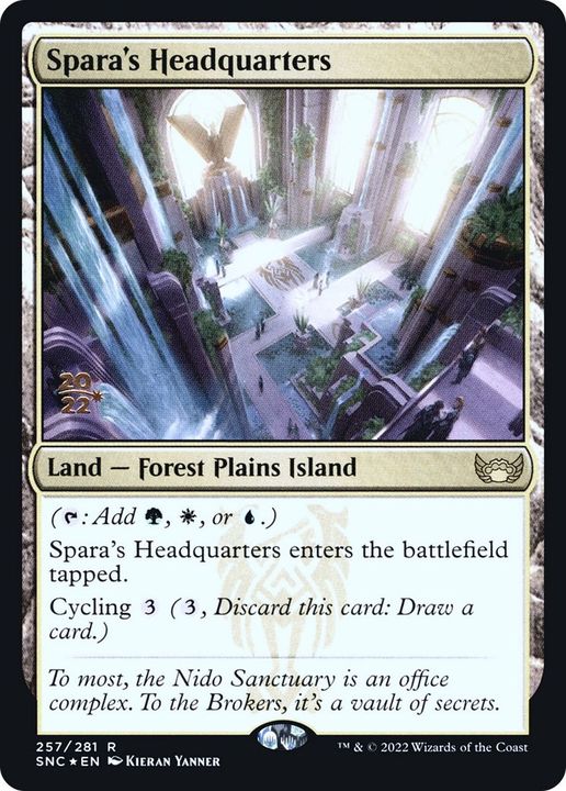 Spara's Headquarters in the group Magic the Gathering / Types / Land / Forest at Proxyprinters.com (46342)