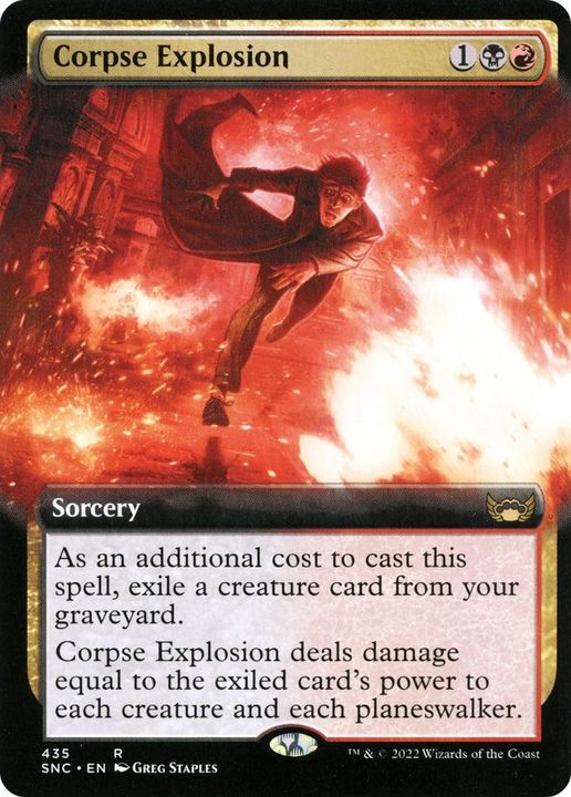 Corpse Explosion in the group Magic the Gathering / Types / Colors / Multicolors / B, R at Proxyprinters.com (46346)