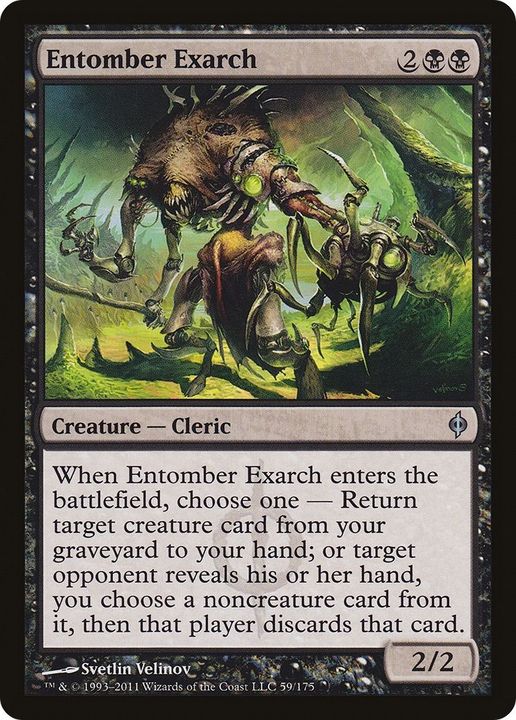 Entomber Exarch in the group Magic the Gathering / Types / Colors / Black at Proxyprinters.com (46361)