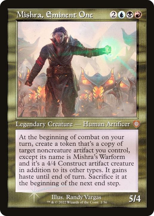 Mishra, Eminent One in the group Magic the Gathering / Types / Colors / Multicolors / B, R, U at Proxyprinters.com (46369)