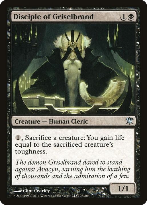 Disciple of Griselbrand in the group Magic the Gathering / Types / Creatures / Human at Proxyprinters.com (4638)