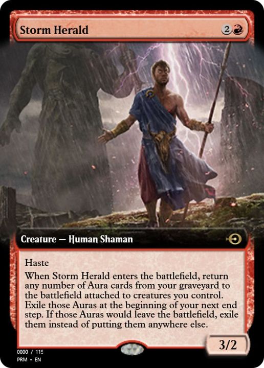 Storm Herald in the group Magic the Gathering / Types / Creatures / Human at Proxyprinters.com (46406)