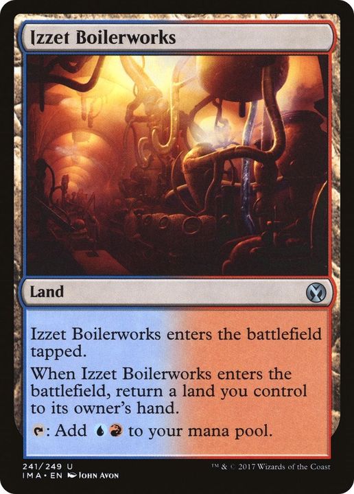 Izzet Boilerworks in the group Magic the Gathering / Types / Colors / Colorless at Proxyprinters.com (46415)