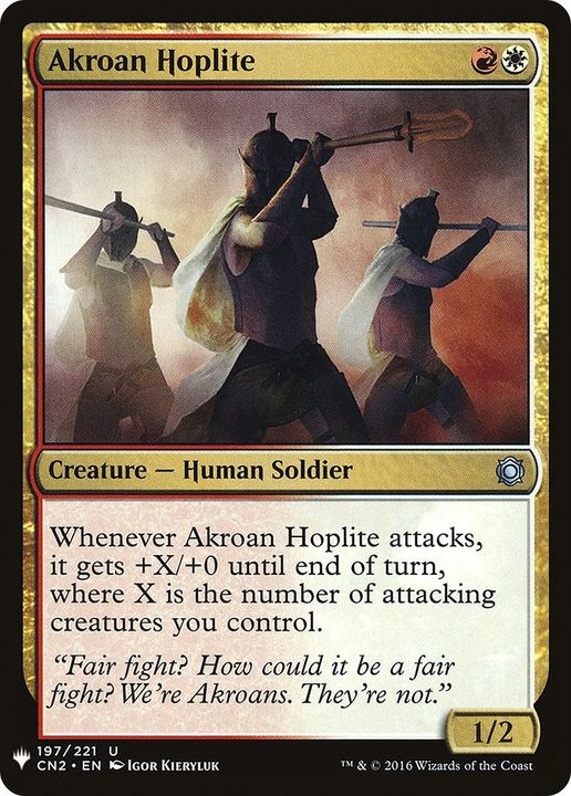 Akroan Hoplite in the group Singles at Proxyprinters.com (46432)