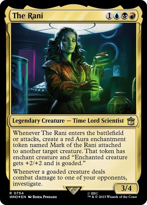 The Rani in the group Magic the Gathering / Sets / Doctor Who at Proxyprinters.com (46438)