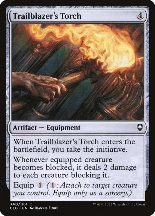 Trailblazer's Torch in the group Magic the Gathering / Types / Artifacts / Artifact at Proxyprinters.com (4646)