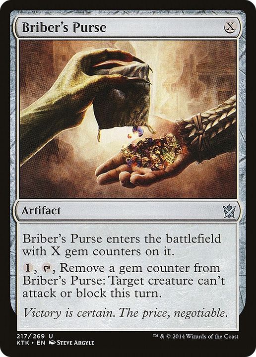 Briber's Purse in the group Magic the Gathering / Types / Artifacts / Artifact at Proxyprinters.com (46468)