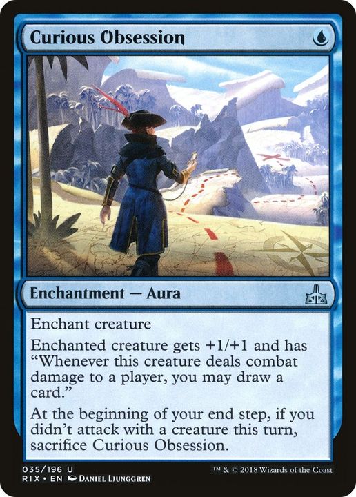 Curious Obsession in the group Magic the Gathering / Types / Colors / Blue at Proxyprinters.com (46470)