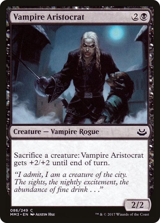 Vampire Aristocrat in the group Magic the Gathering / Sets / Modern Masters Tokens at Proxyprinters.com (46476)