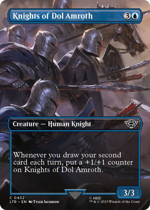 Knights of Dol Amroth in the group Magic the Gathering / Types / Creatures / Human at Proxyprinters.com (4650)