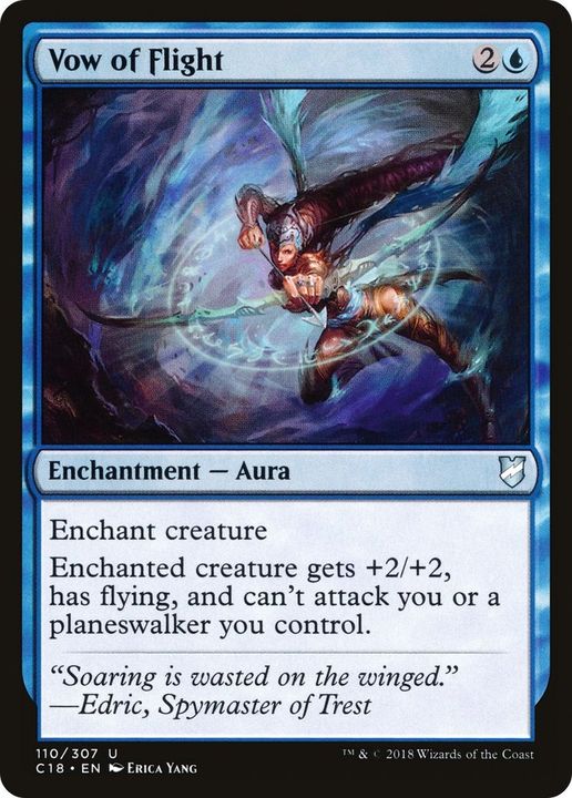 Vow of Flight in the group Magic the Gathering / Sets / Commander 2018 at Proxyprinters.com (46501)