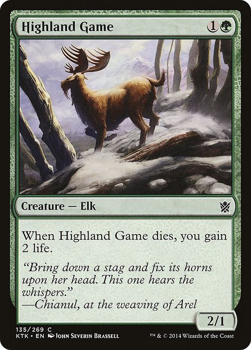 Highland Game in the group Magic the Gathering / Types / Colors / Green at Proxyprinters.com (46520)