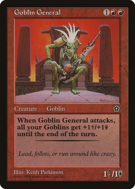 Goblin General in the group Magic the Gathering / Types / Creatures / Warrior at Proxyprinters.com (46570)